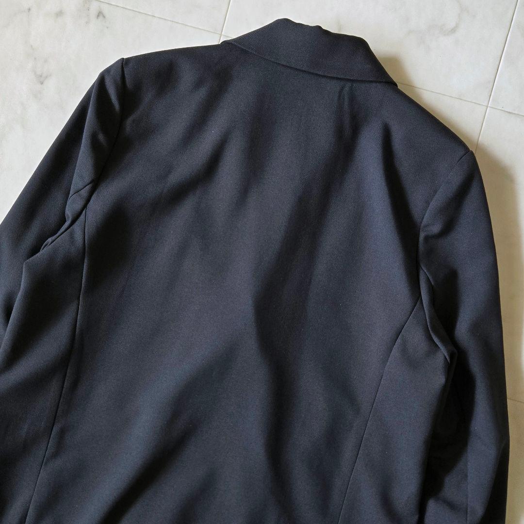 美品✨カデュネ　CADUNE　ライトテーラージャケット　ネイビー　金釦　ダブル