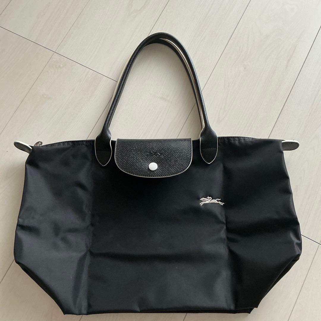 LONGCHAMP ル プリアージュハンドバッグ ブラック L