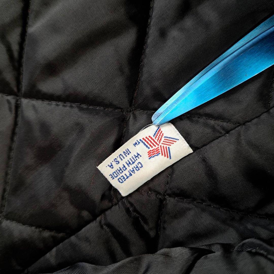 極美品 Schott ピーコート ウール USA製 厚手 36 サイズM BLK