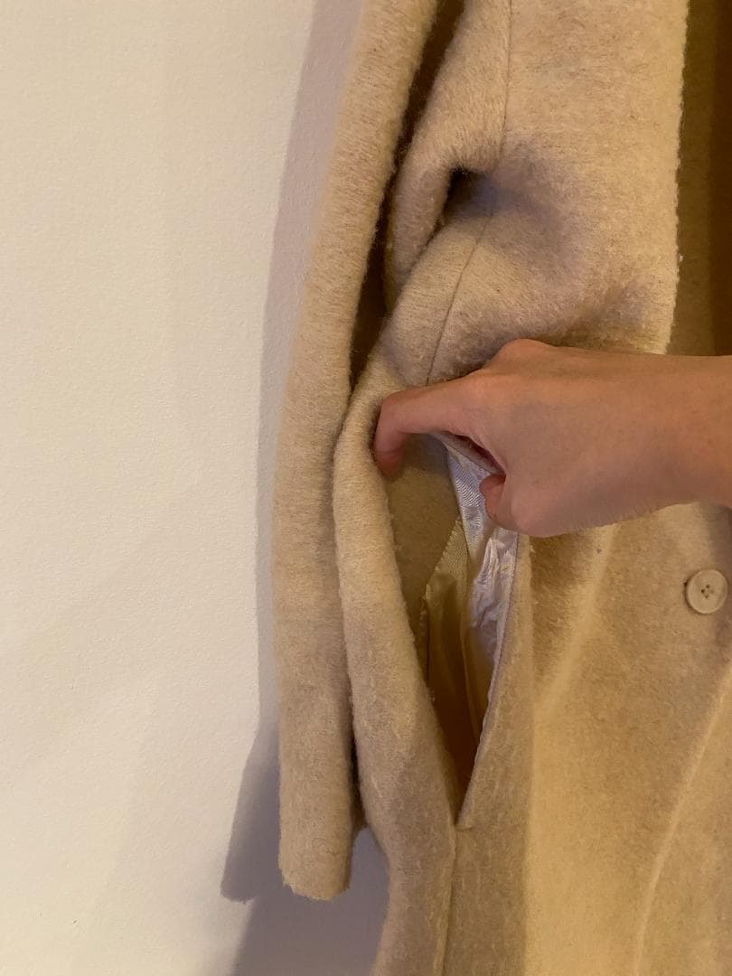 【稀少】MM6 Maison Margiela｜チェスターコート｜ピンクベージュ