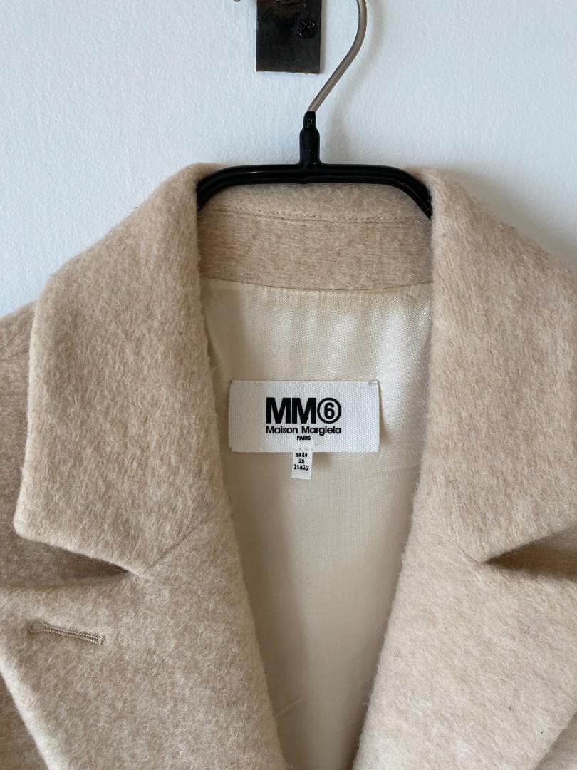 【稀少】MM6 Maison Margiela｜チェスターコート｜ピンクベージュ