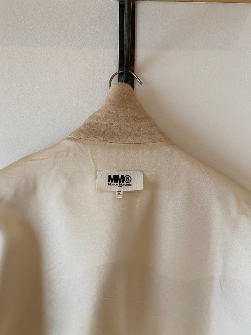 【稀少】MM6 Maison Margiela｜チェスターコート｜ピンクベージュ