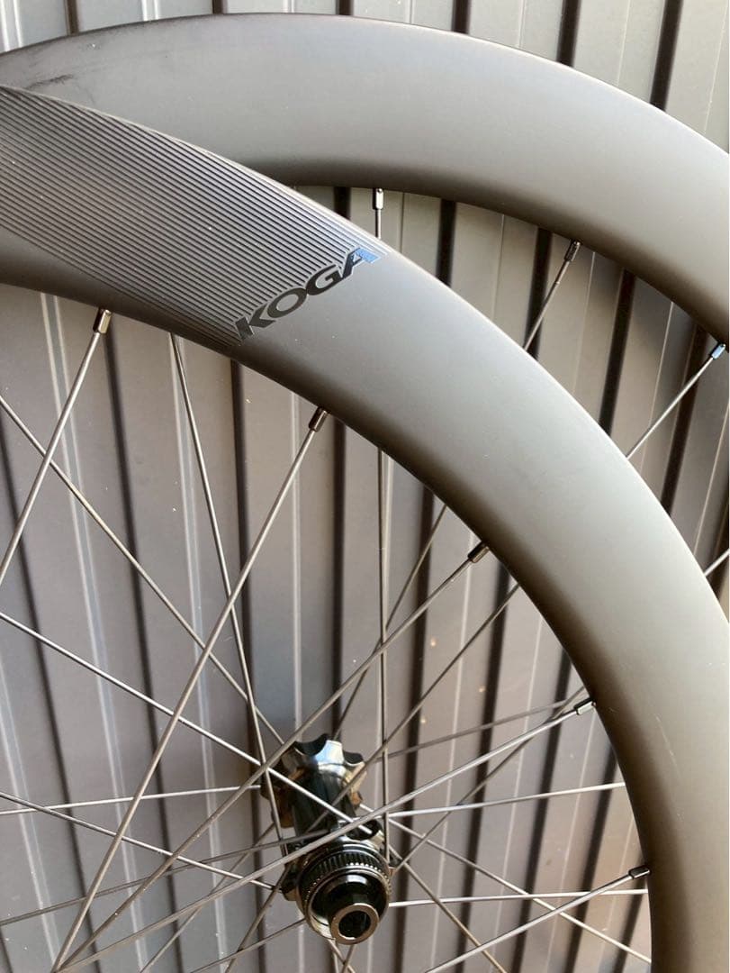 し*。様 KOGA カーボンホイール 50mm チューブレスレディ ディスクブレ