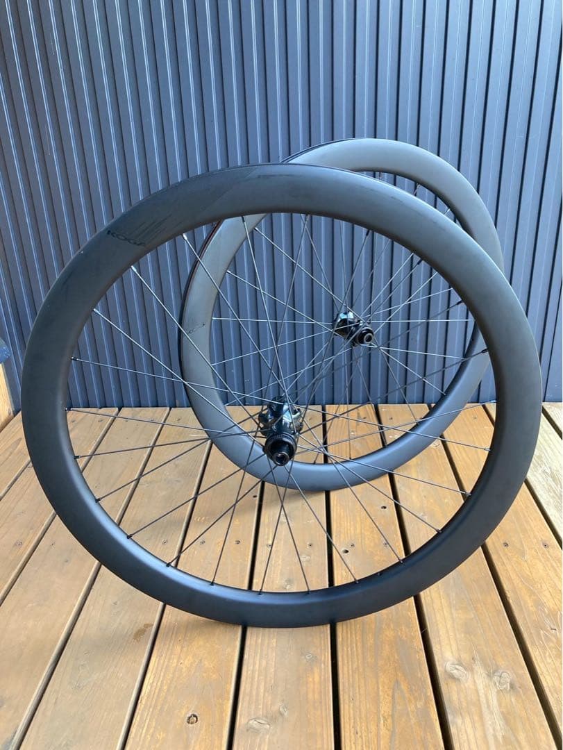 し*。様 KOGA カーボンホイール 50mm チューブレスレディ ディスクブレ