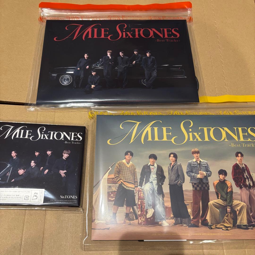 SixTONES MILESixTONES 通常盤 初回盤A B セット