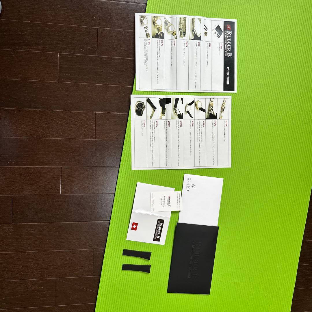 RUBBER B ラバーベルト ブラック