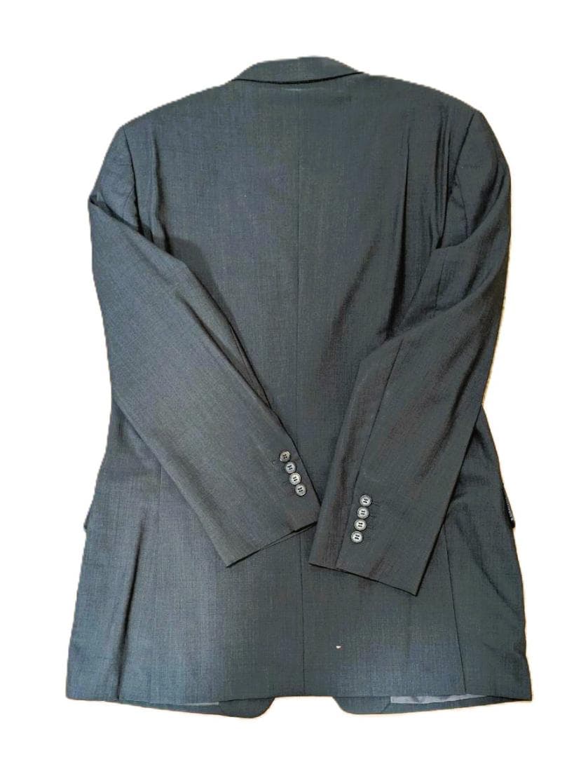 【たかさん専用】GUCCI ダークグレー シングルブレストスーツ パンツ付き