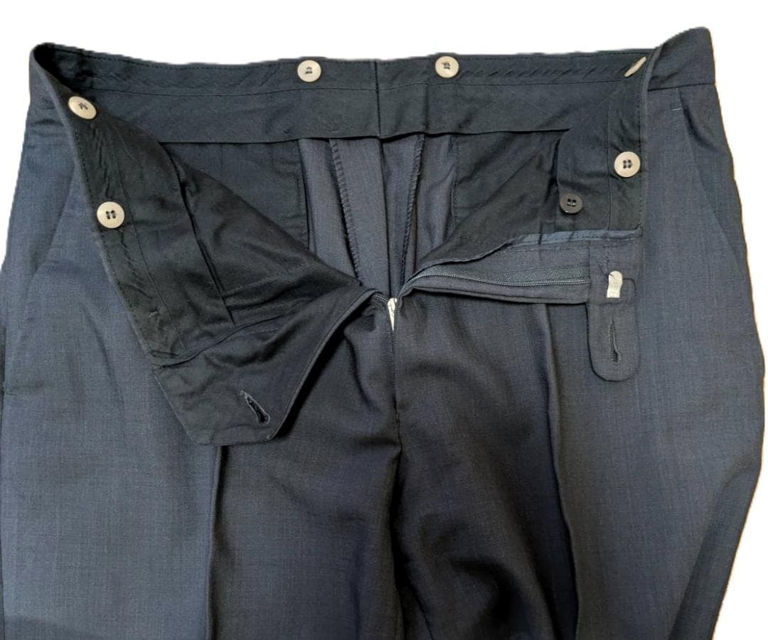 【たかさん専用】GUCCI ダークグレー シングルブレストスーツ パンツ付き