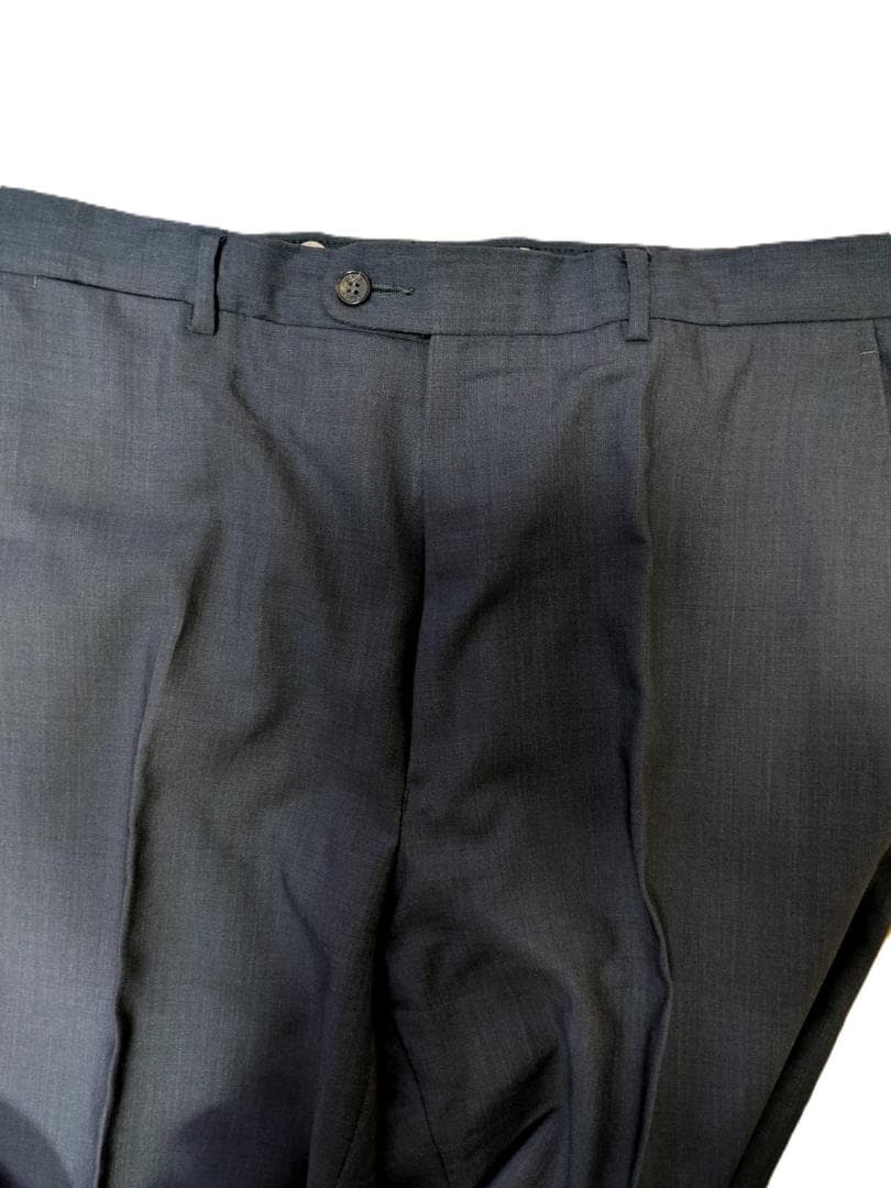 【たかさん専用】GUCCI ダークグレー シングルブレストスーツ パンツ付き