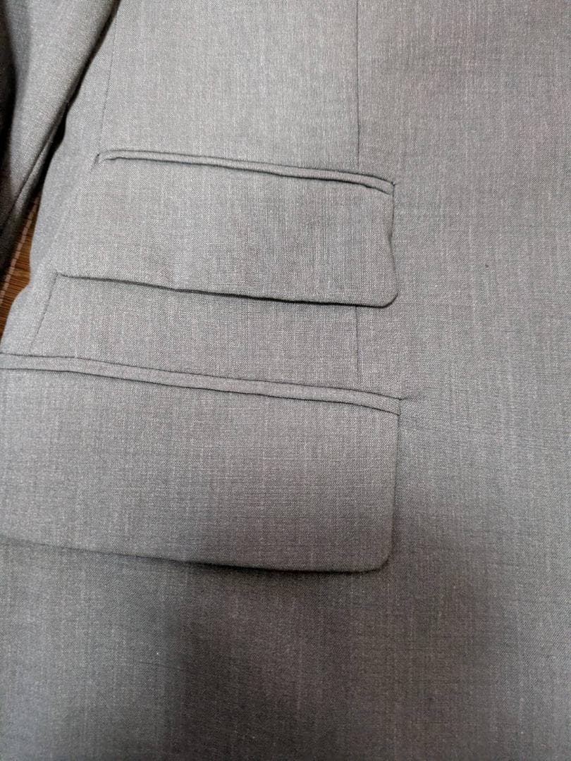 【たかさん専用】GUCCI ダークグレー シングルブレストスーツ パンツ付き