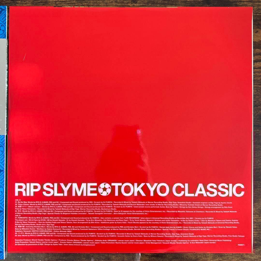 RIPSLYME リップスライムTOKYO CLASSICレコード PES