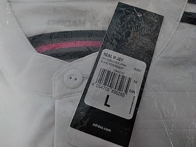 レアルマドリード 14 15 ホームユニフォーム L 2XO 新品未使用品