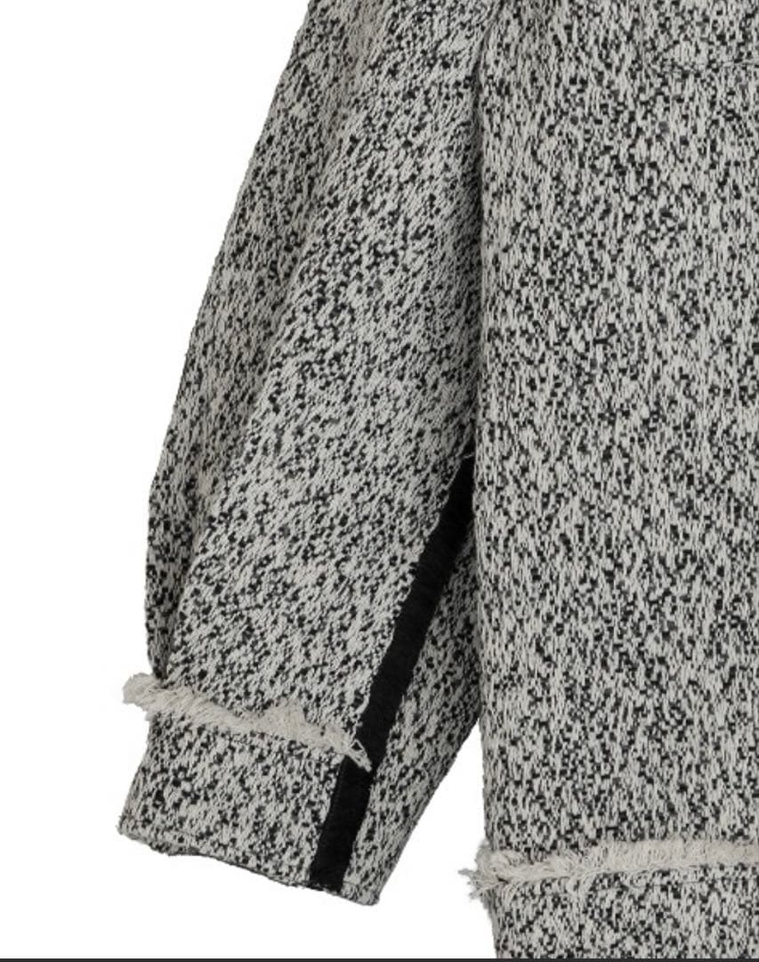 ジャケット・アウター 2025 OTONA MUSE FRINGE TWEED OVER JACKET