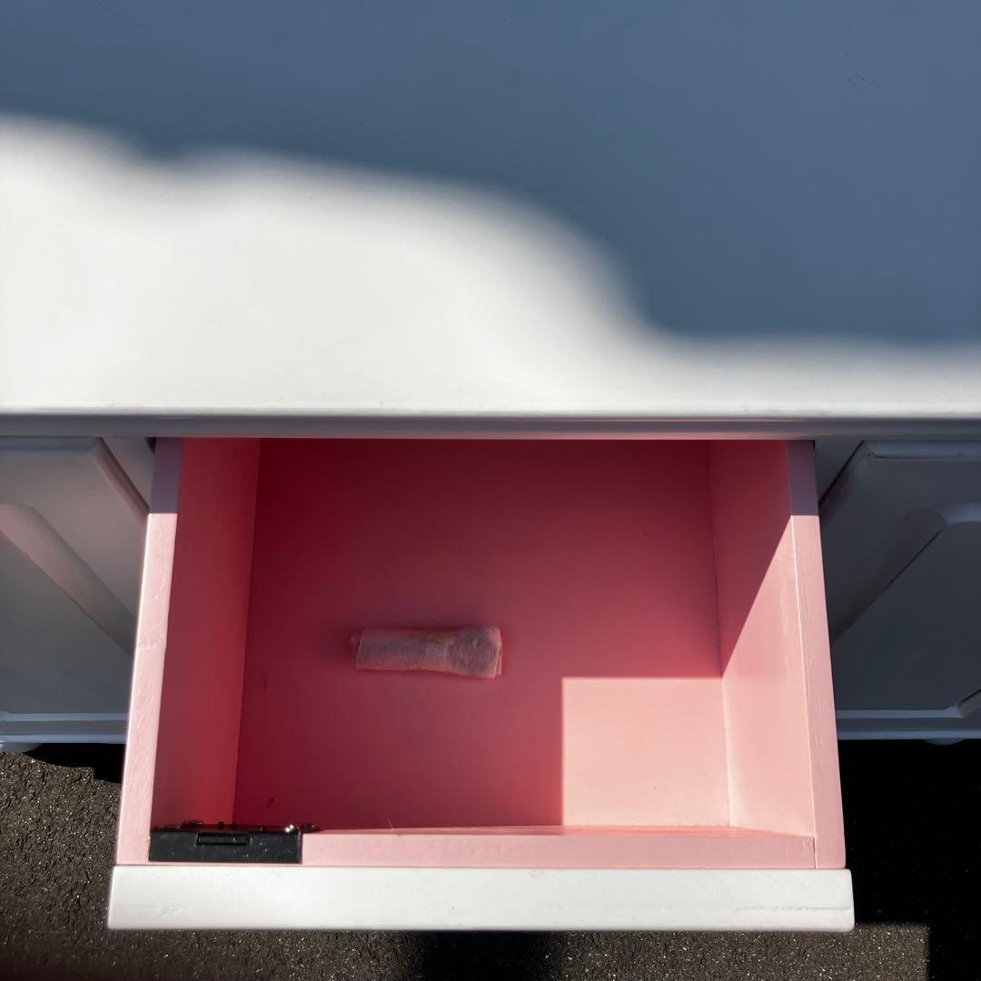 HAGIHARA ローキャビネット ホワイト