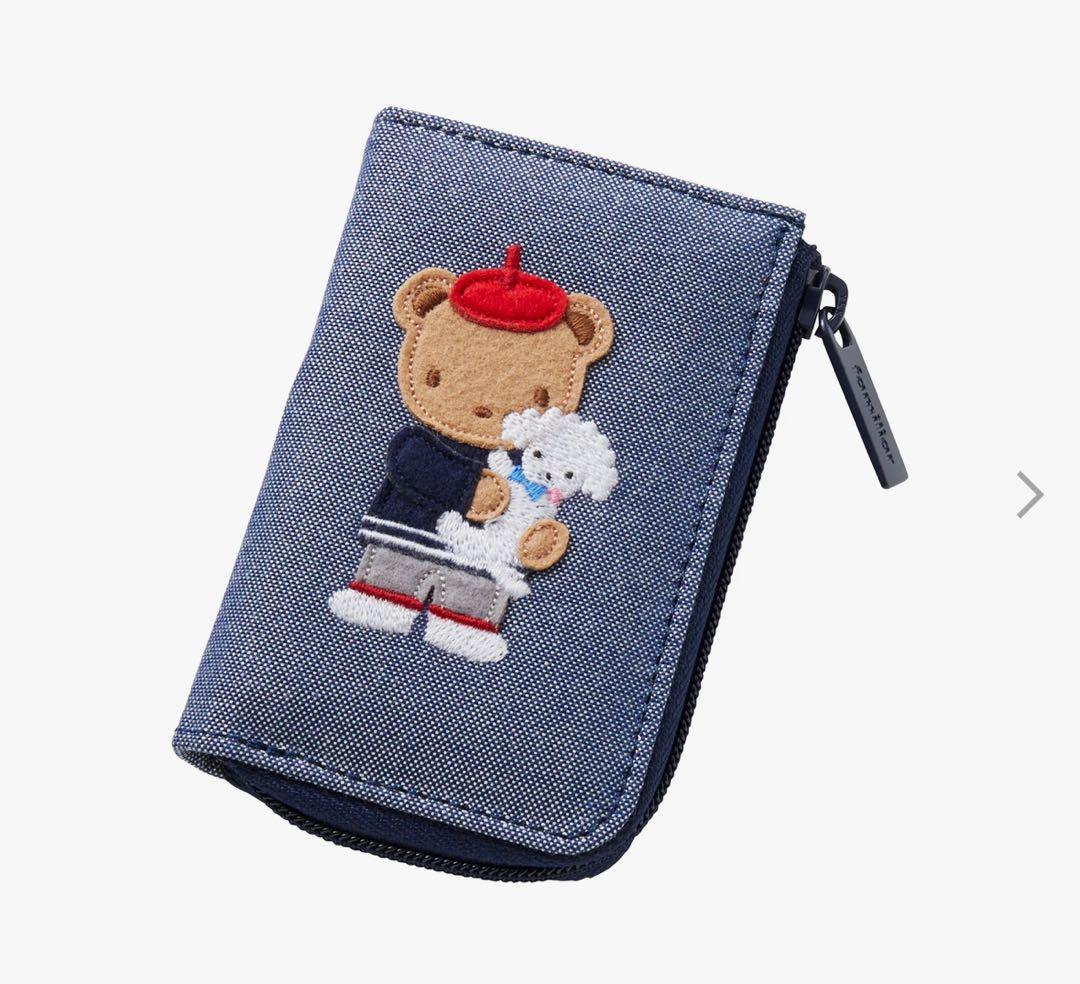 familiar ファミリア キーケース デニム ネイビー