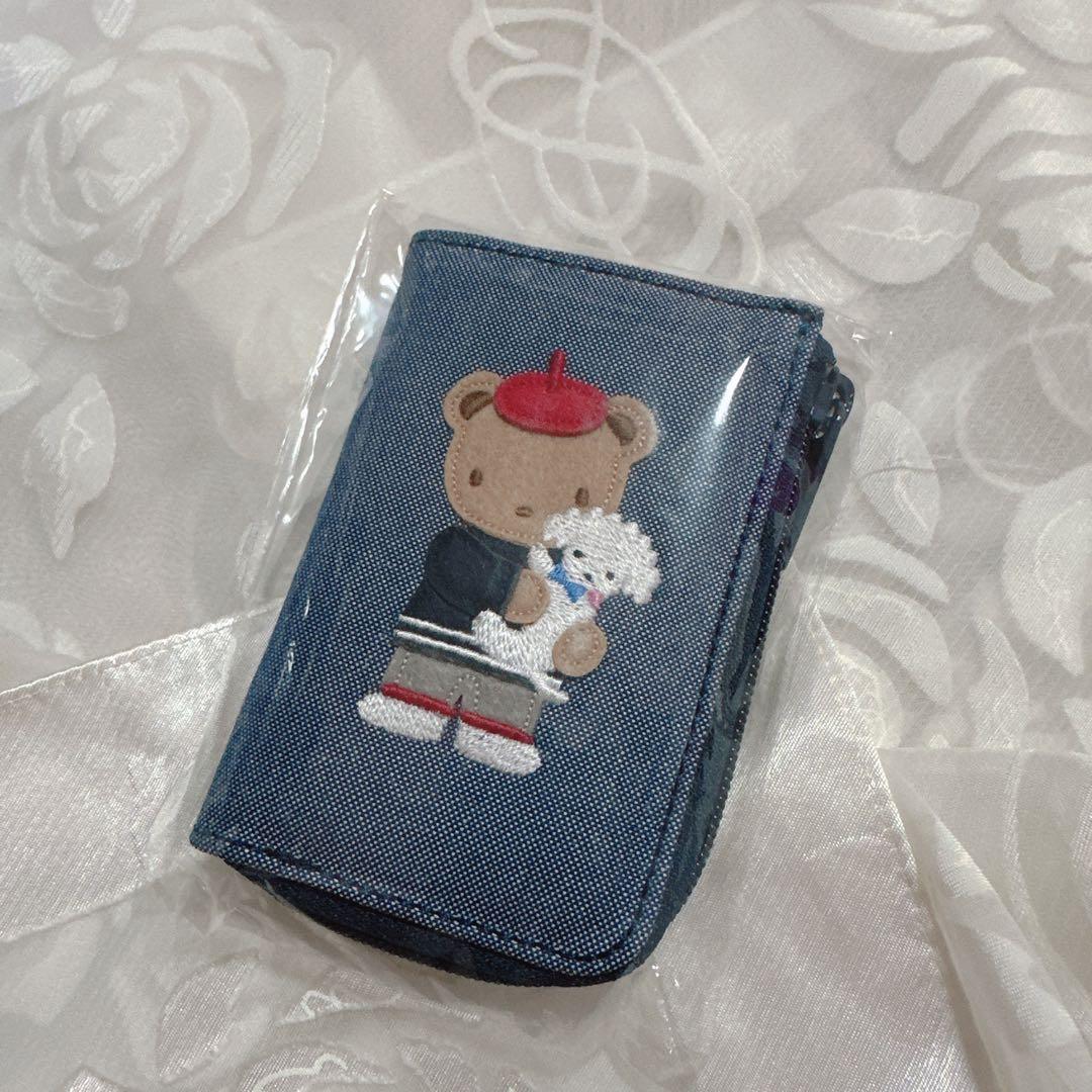 familiar ファミリア キーケース デニム ネイビー