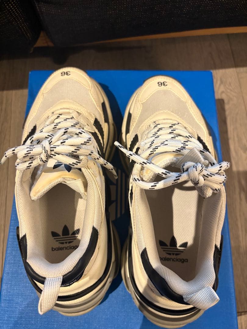 balenciaga × adidas トリプルS サイズ24 バレンシアガ