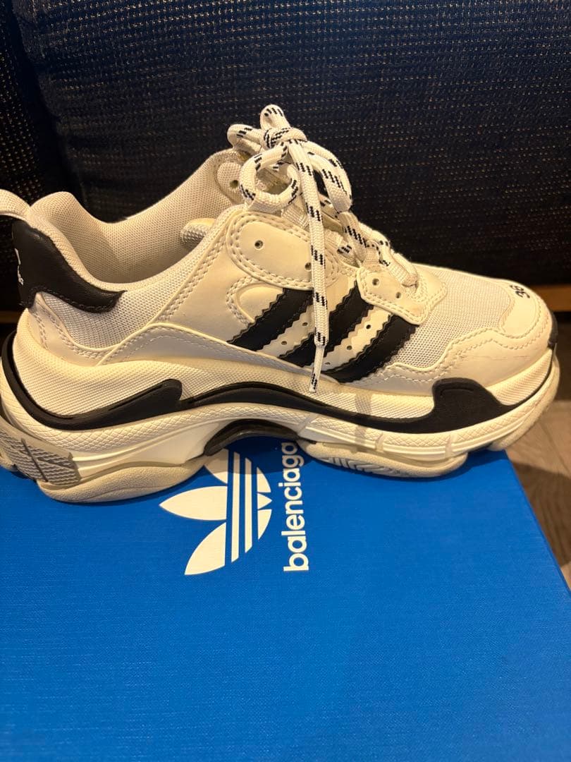 balenciaga × adidas トリプルS サイズ24 バレンシアガ