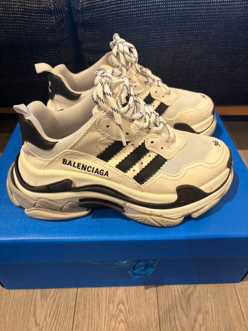 balenciaga × adidas トリプルS サイズ24 バレンシアガ