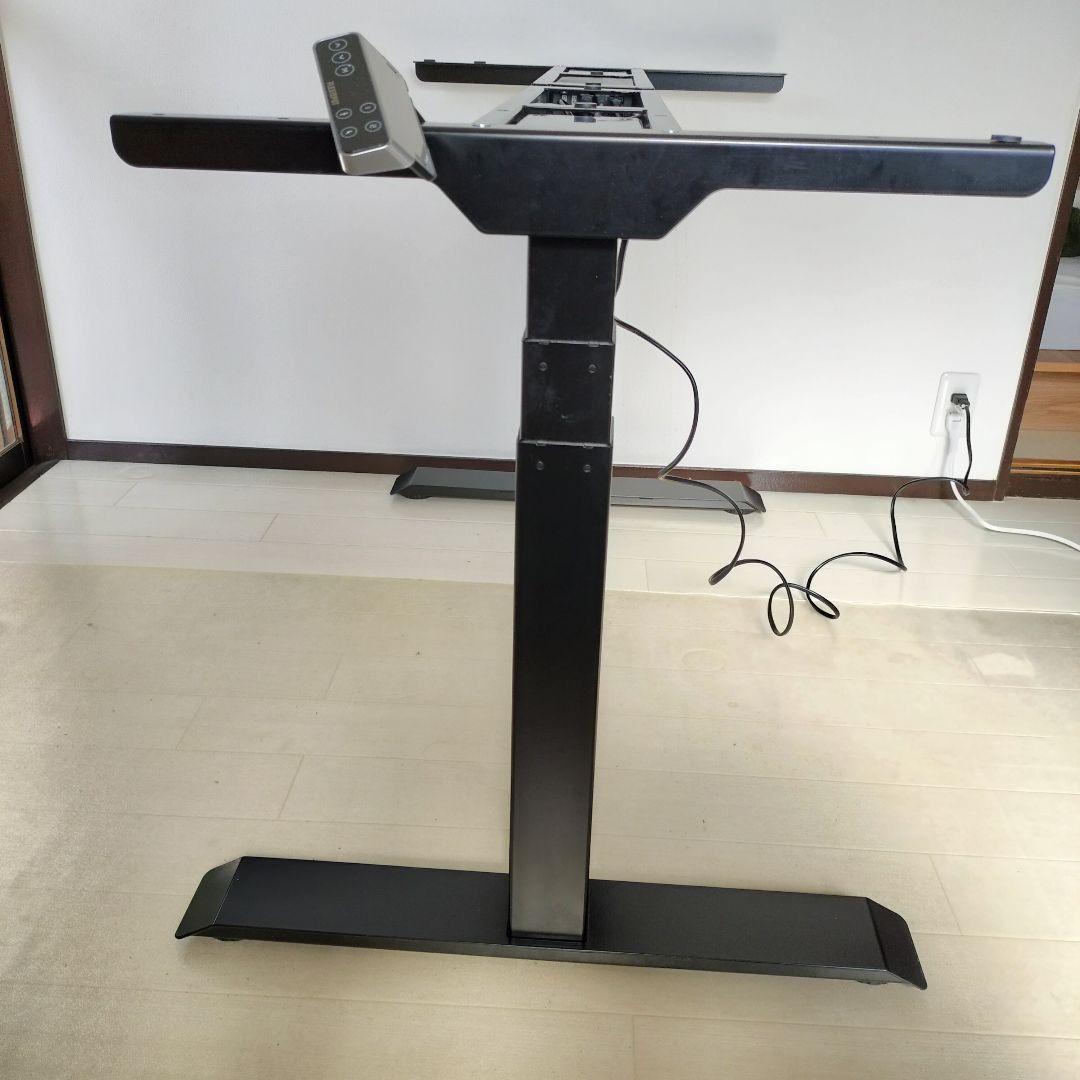 FLEXISPOT スタンディングデスク 電動式昇降デスク E7 ブラック脚のみ