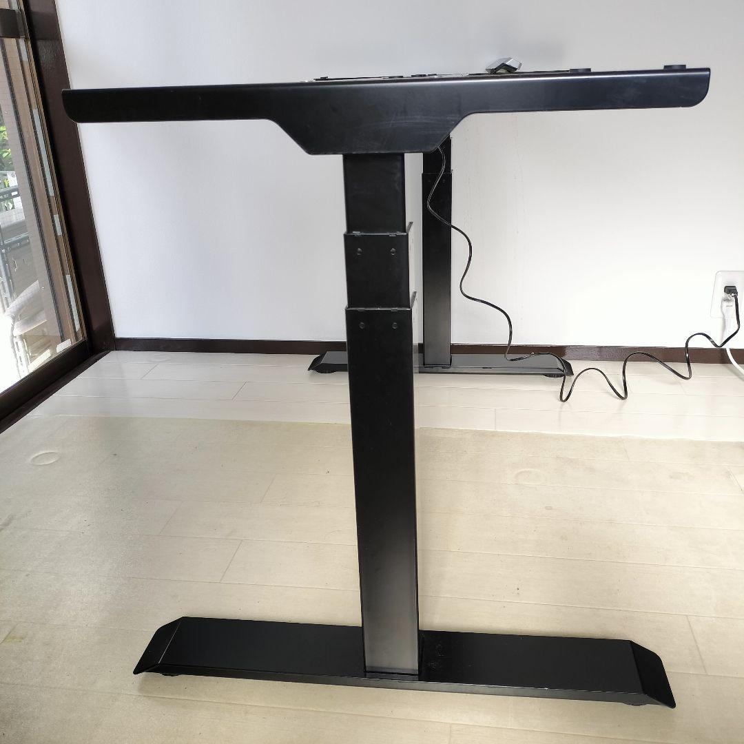 FLEXISPOT スタンディングデスク 電動式昇降デスク E7 ブラック脚のみ
