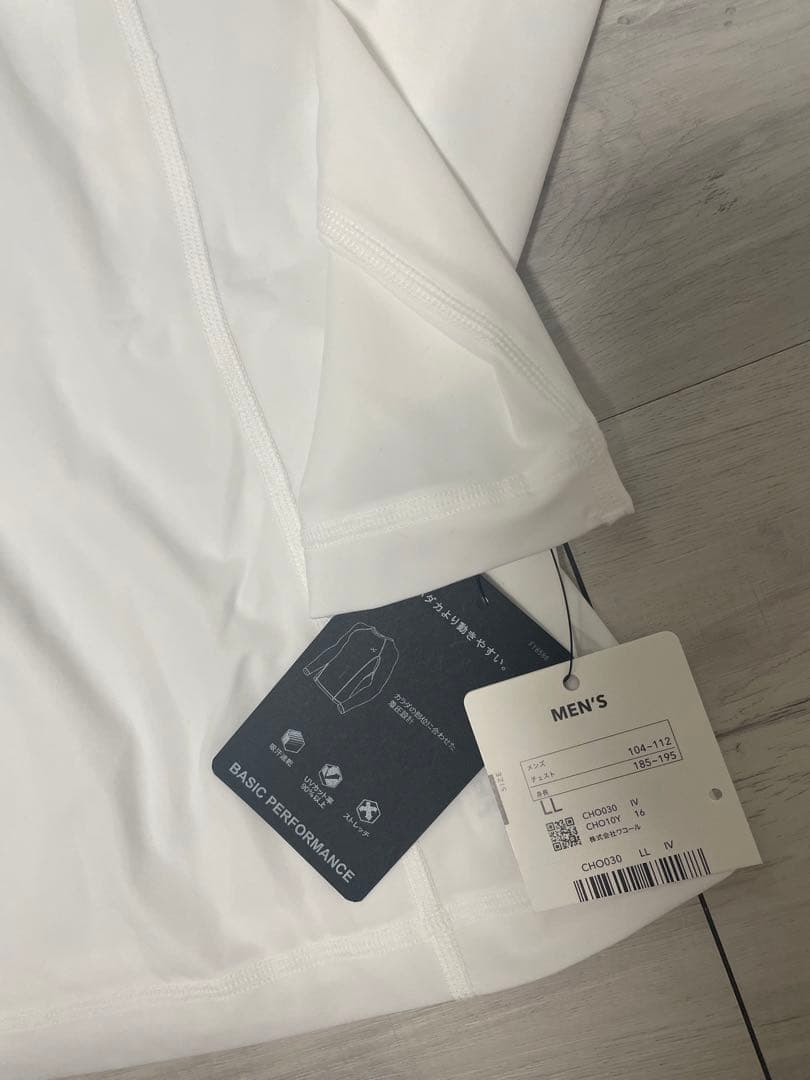 ワコール　XL CW-Xトップス LL 長袖 ハイネック セカンドボディ メンズ