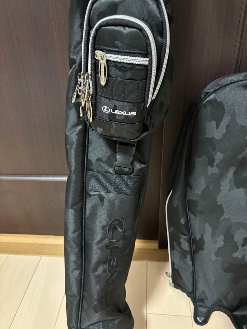 Lexus キャディバッグ ブラック迷彩