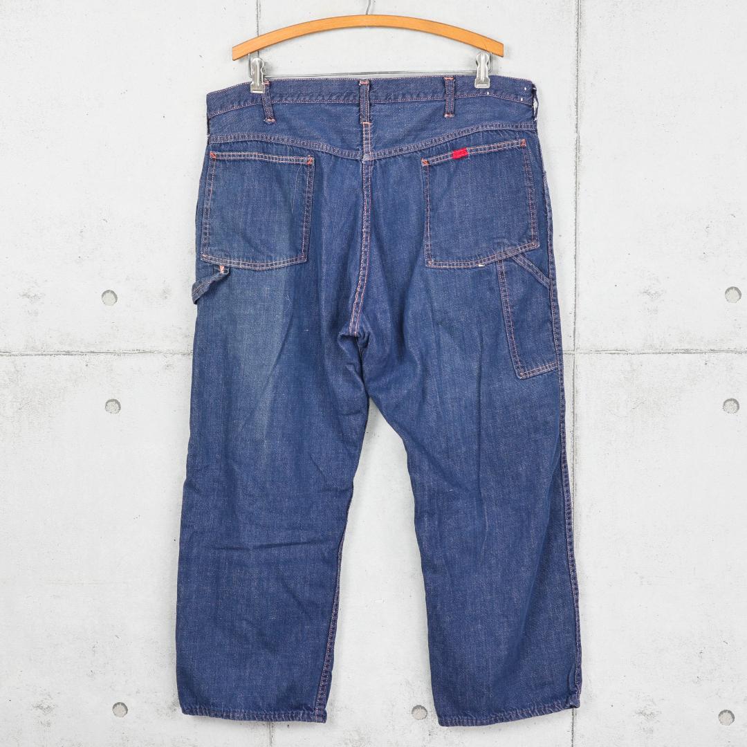 BIG SMITH 60-70's デニムペインターパンツ ブルー W38相当