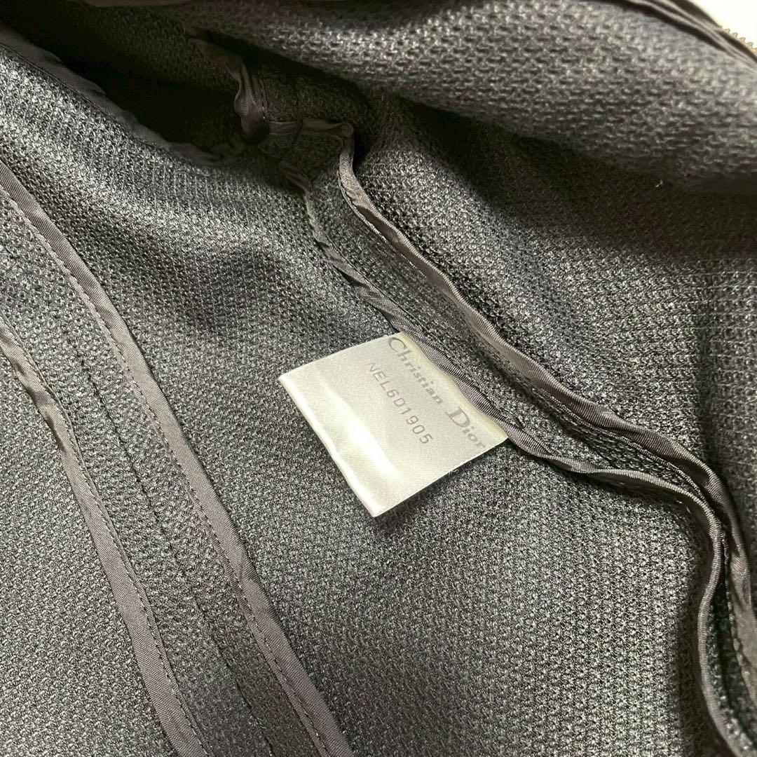 ★美品★ディオール　ワンピース　CDロゴ　ジップアップ　コットン