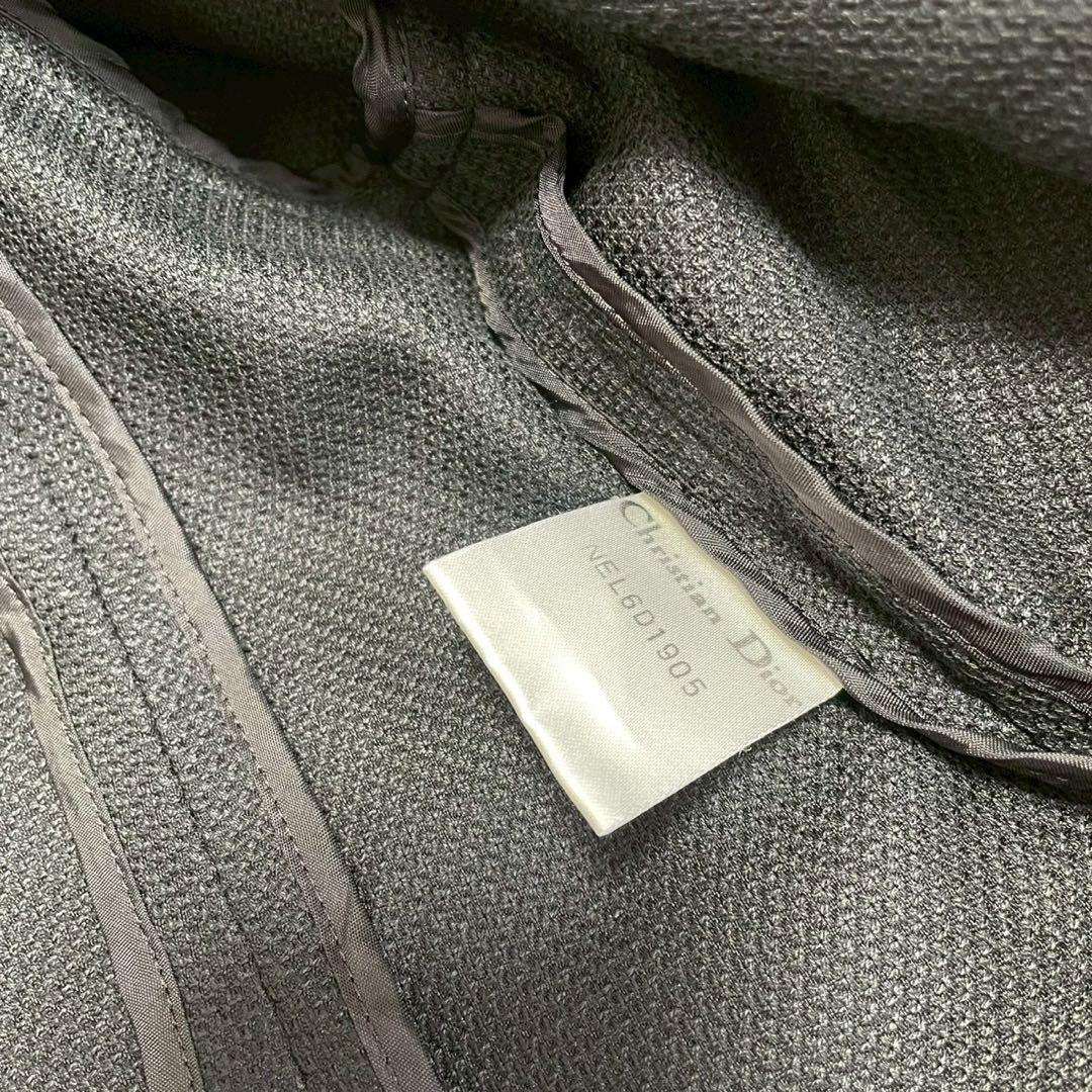 ★美品★ディオール　ワンピース　CDロゴ　ジップアップ　コットン