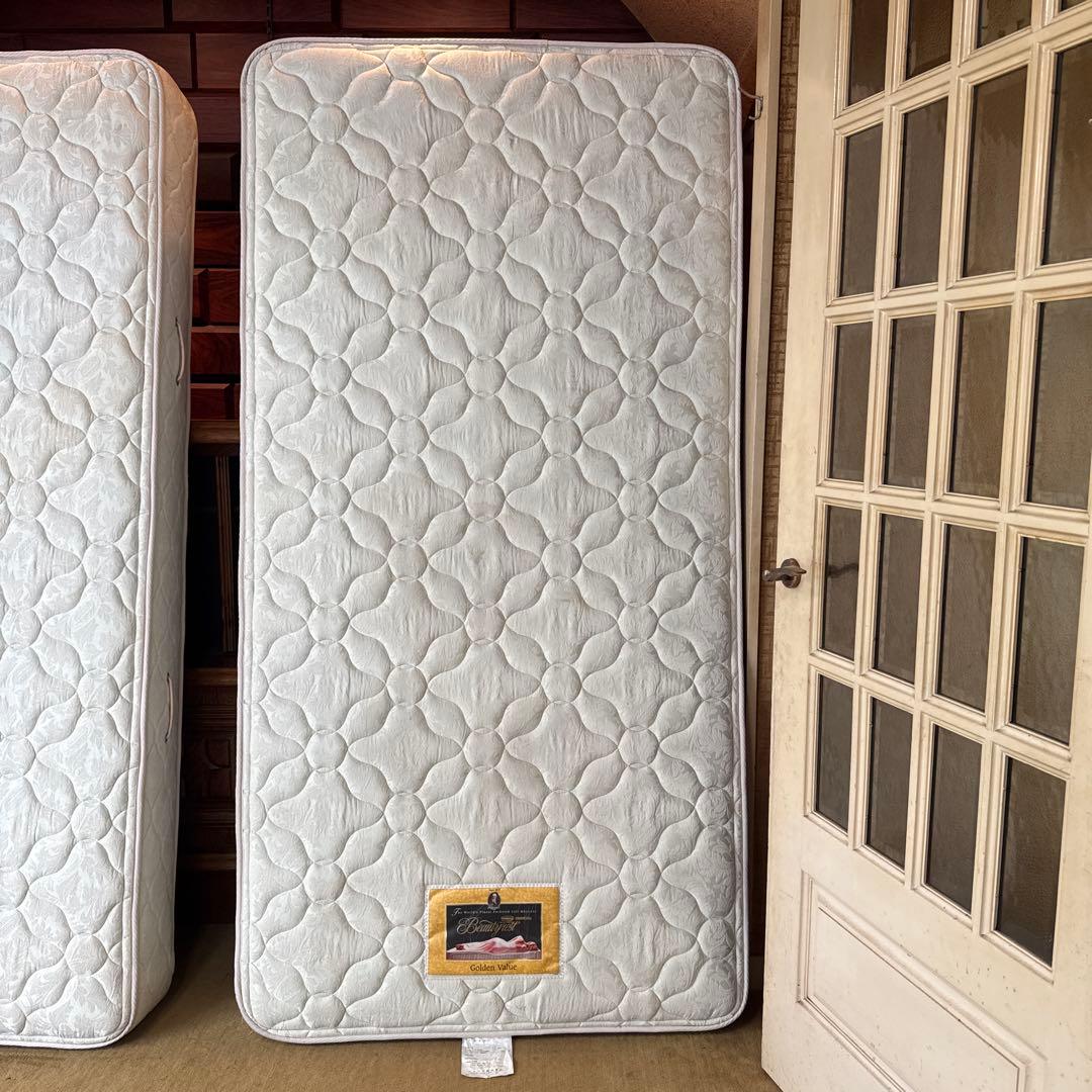 シモンズビューティレストマットレスゴールデンバリュー シングル①