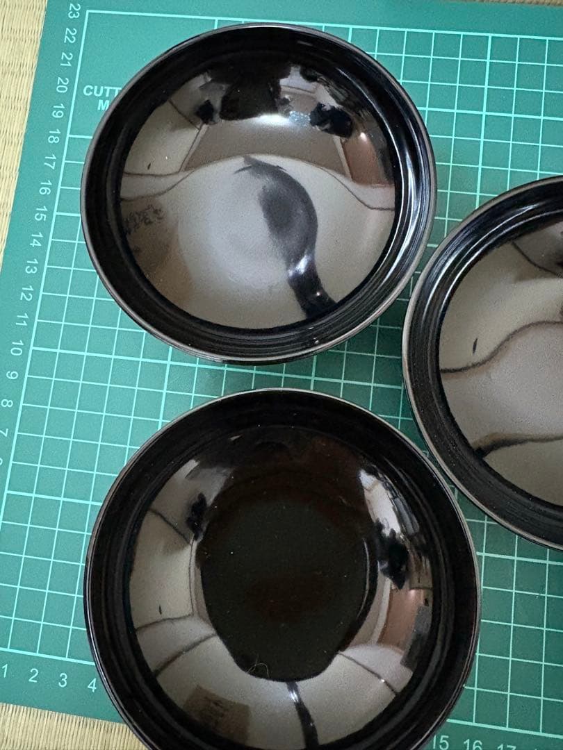 会津塗　会津漆器　金彩　蒔絵　汁椀　梨地鈴　5箱　25客　バラ1箱2980円