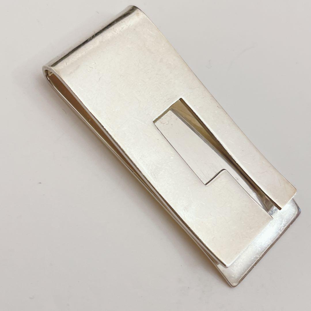 通利須ヶ利様　　GUCCI グッチ　マネークリップ　札はさみ　シルバー925