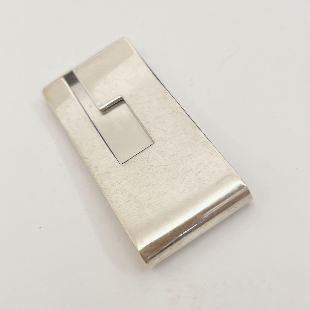 通利須ヶ利様　　GUCCI グッチ　マネークリップ　札はさみ　シルバー925