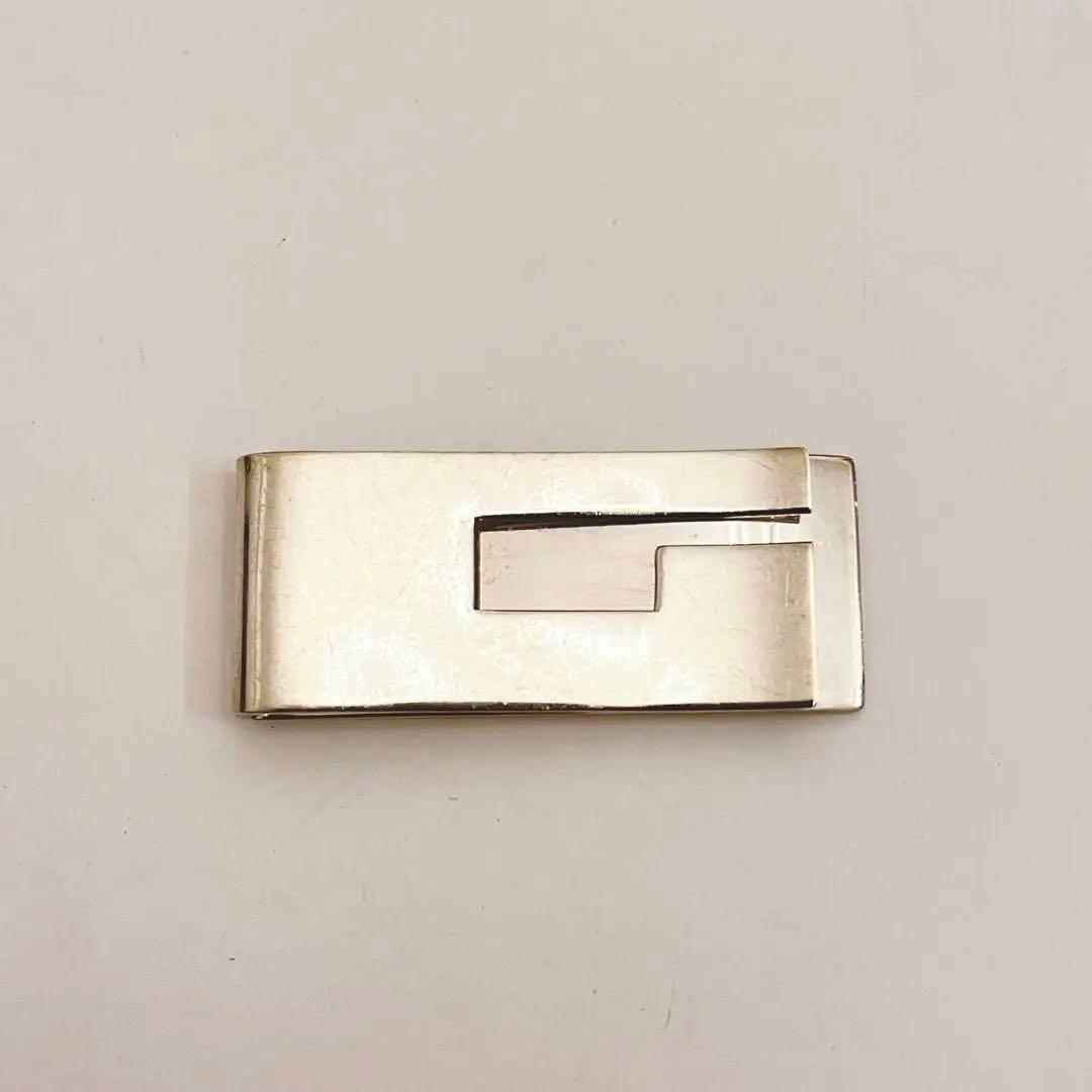 通利須ヶ利様　　GUCCI グッチ　マネークリップ　札はさみ　シルバー925