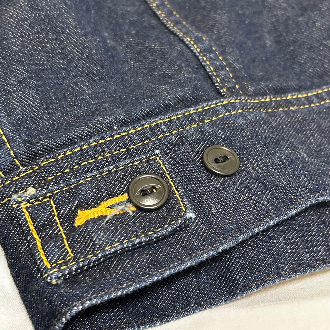 最終値下げ　美品　Lee 三角タグ　1411 40 濃紺　復刻　デニムジャケット