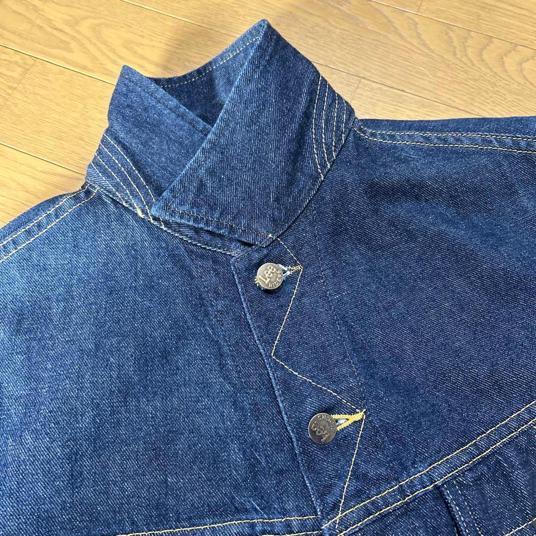 最終値下げ　美品　Lee 三角タグ　1411 40 濃紺　復刻　デニムジャケット