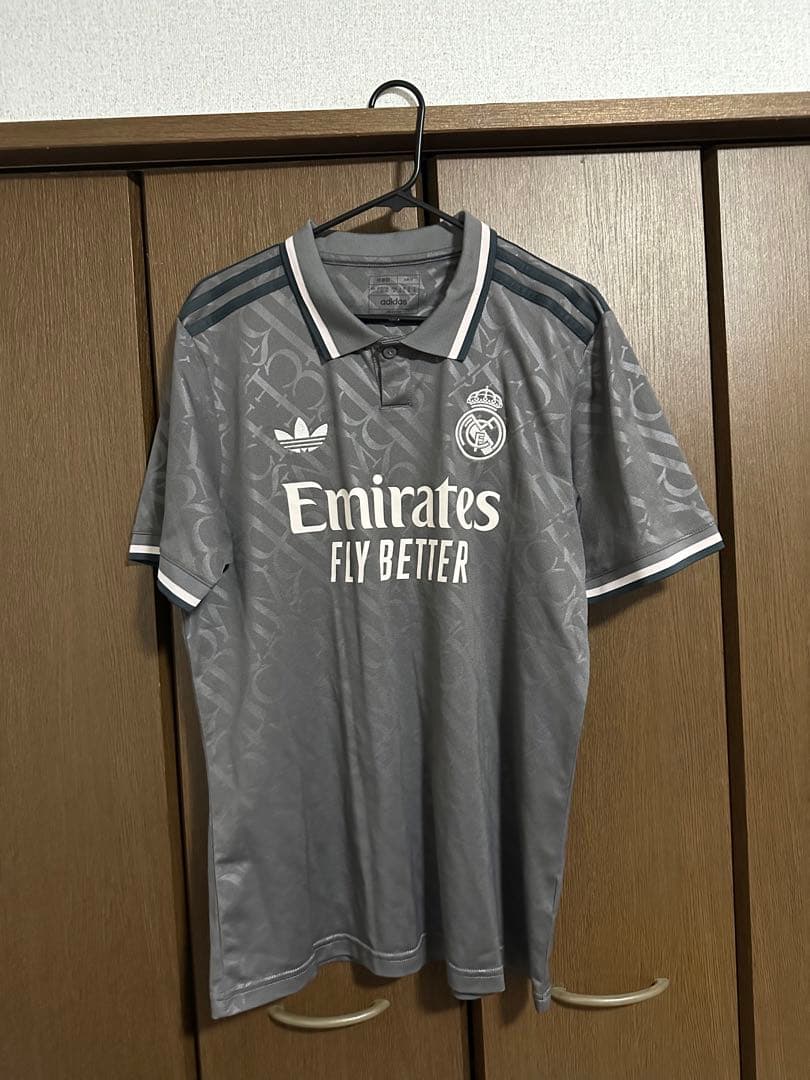 Real Madrid 24-25 L グレー レアル•マドリード