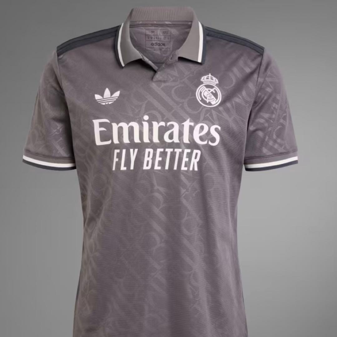 Real Madrid 24-25 L グレー レアル•マドリード