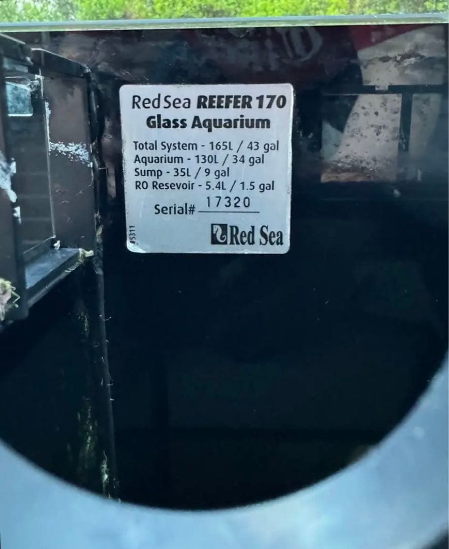 月末削除　大幅値下　レッドシー REEFER170 RRedSea