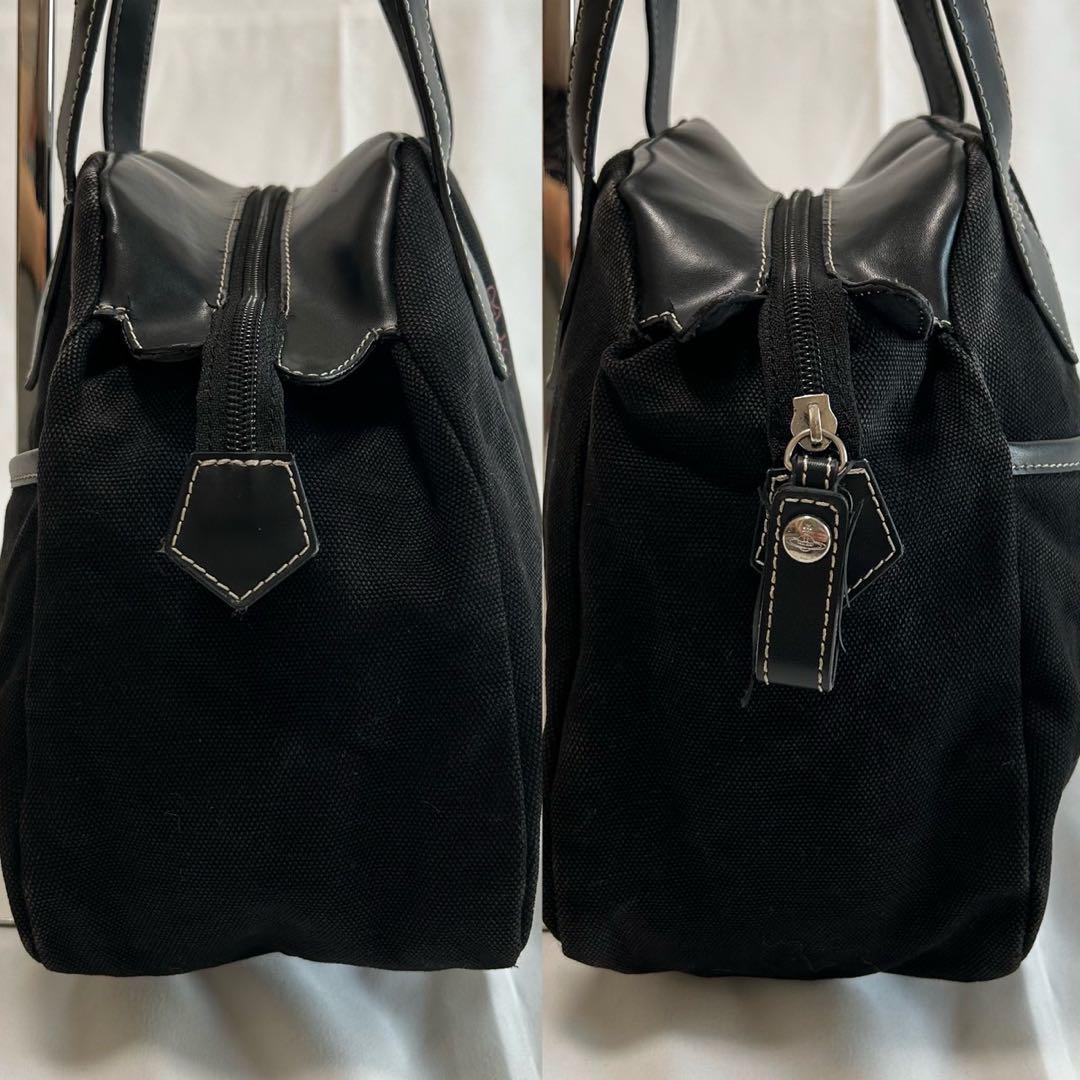 【美品】ヴィヴィアンウエストウッド ヤスミン トートバッグ レザー オーブ 黒