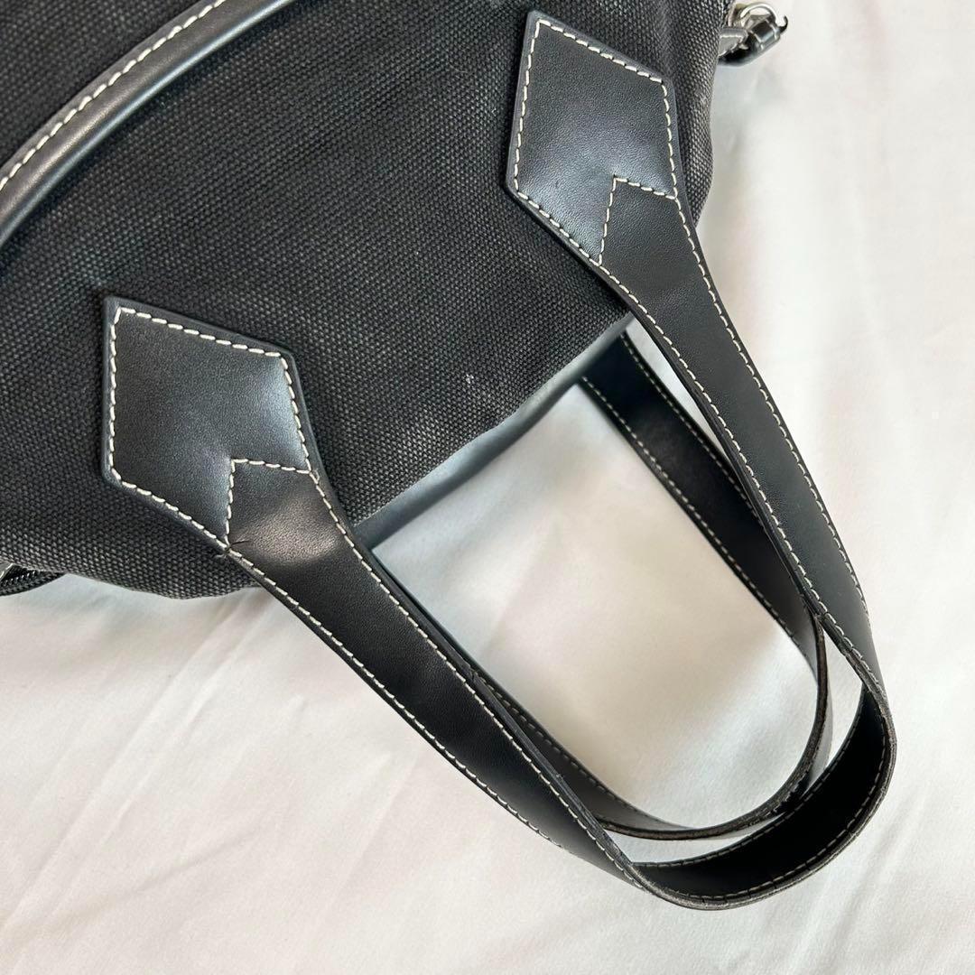 【美品】ヴィヴィアンウエストウッド ヤスミン トートバッグ レザー オーブ 黒