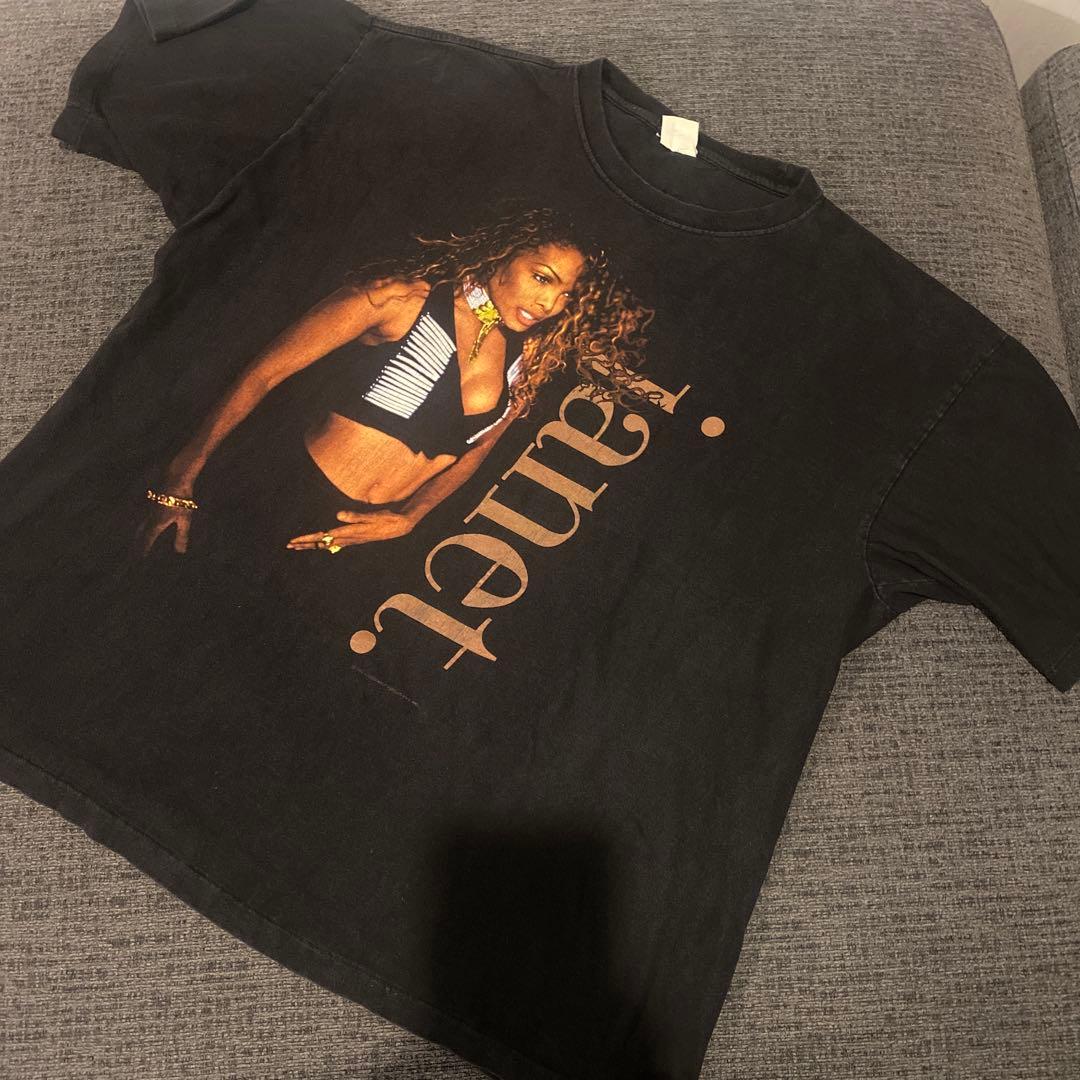 ホ*ン様 janet Jacksonジャネットtour93-94ビンテージTシャ