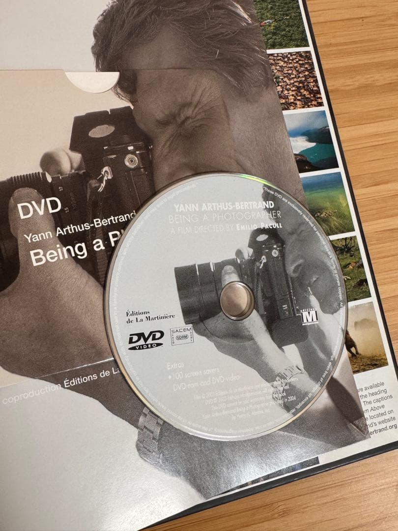 アート・デザイン・音楽 Yann ArthusBertrand Being a Photographer