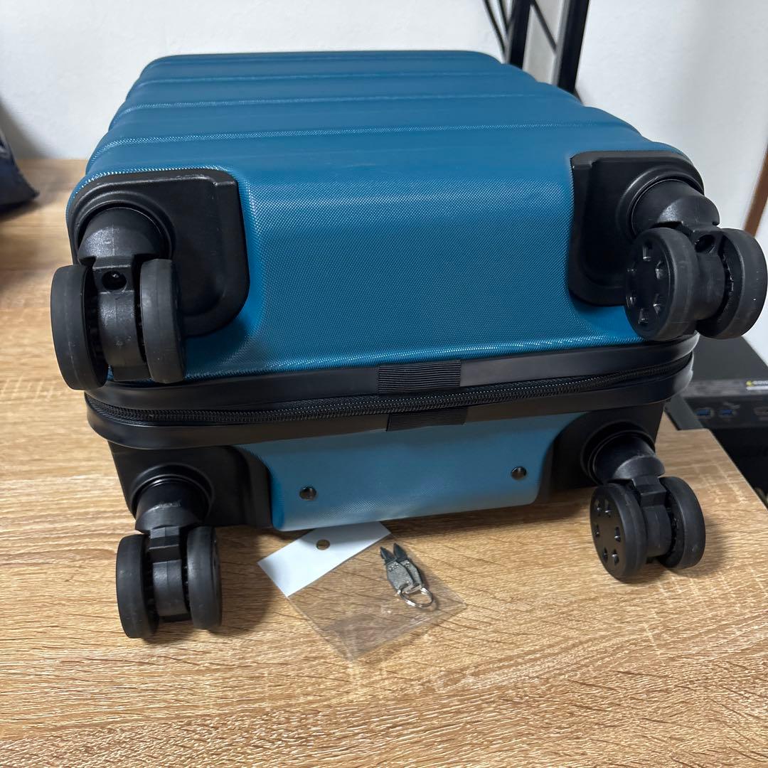 無印良品　キャリーケース　19L ブルー　美品より　最安値