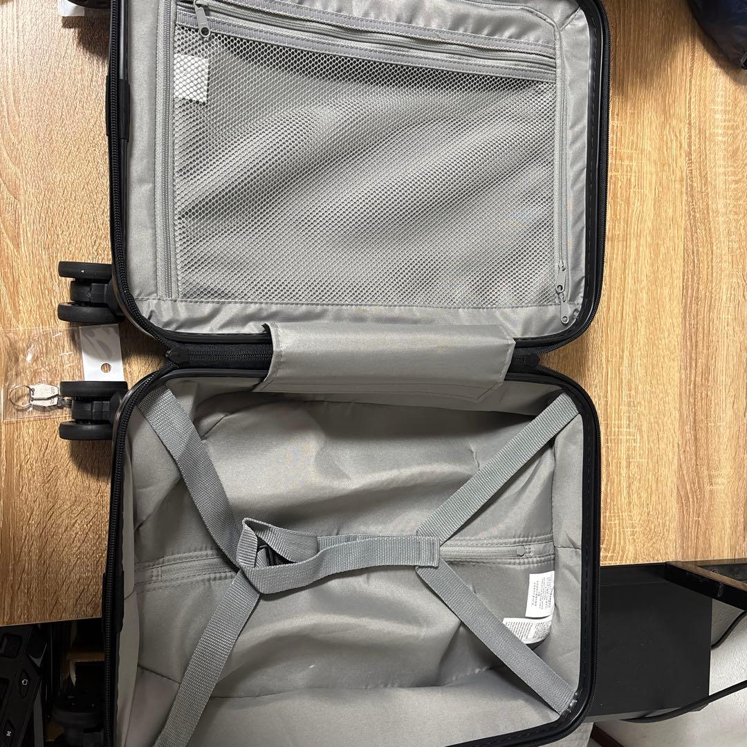 無印良品　キャリーケース　19L ブルー　美品より　最安値