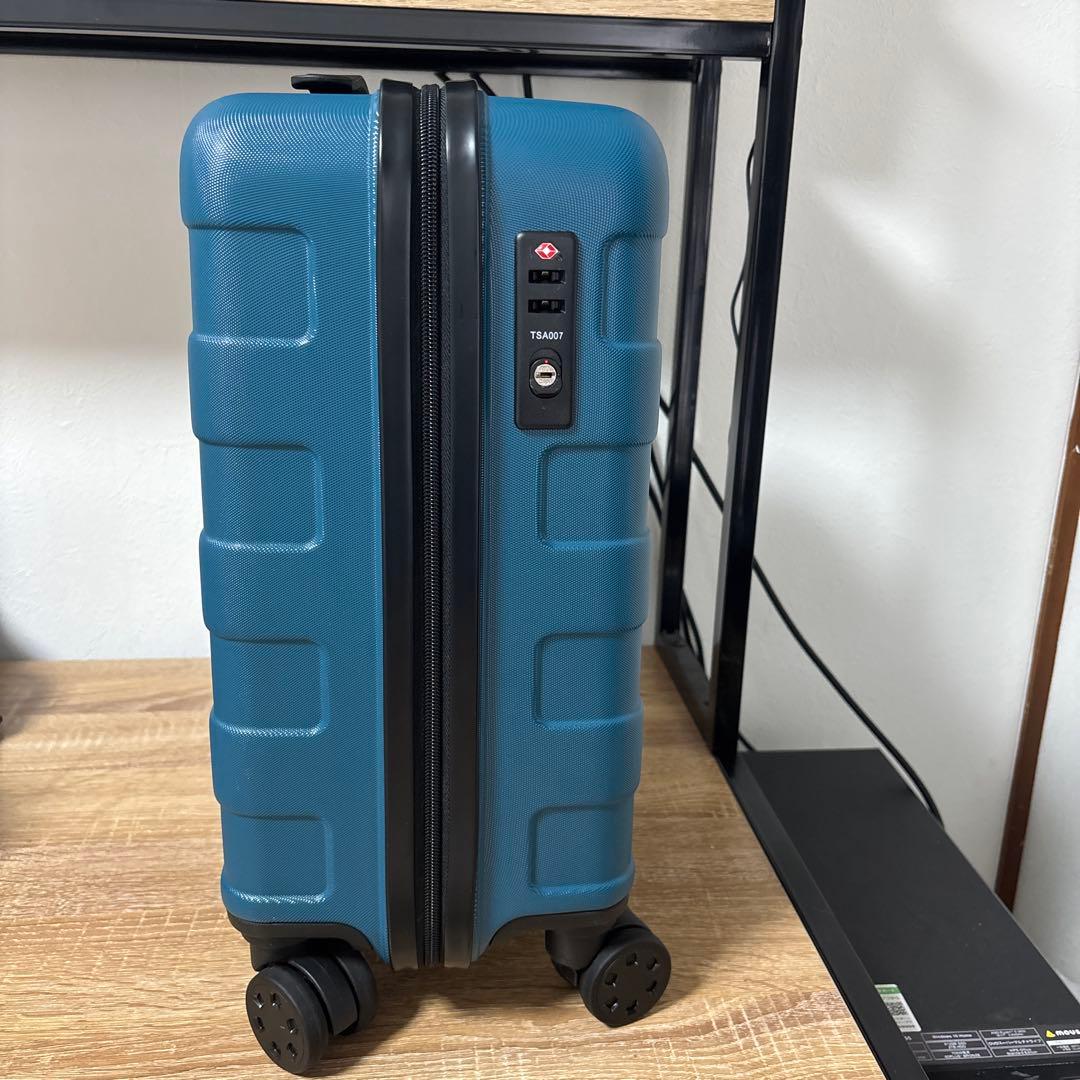 無印良品　キャリーケース　19L ブルー　美品より　最安値