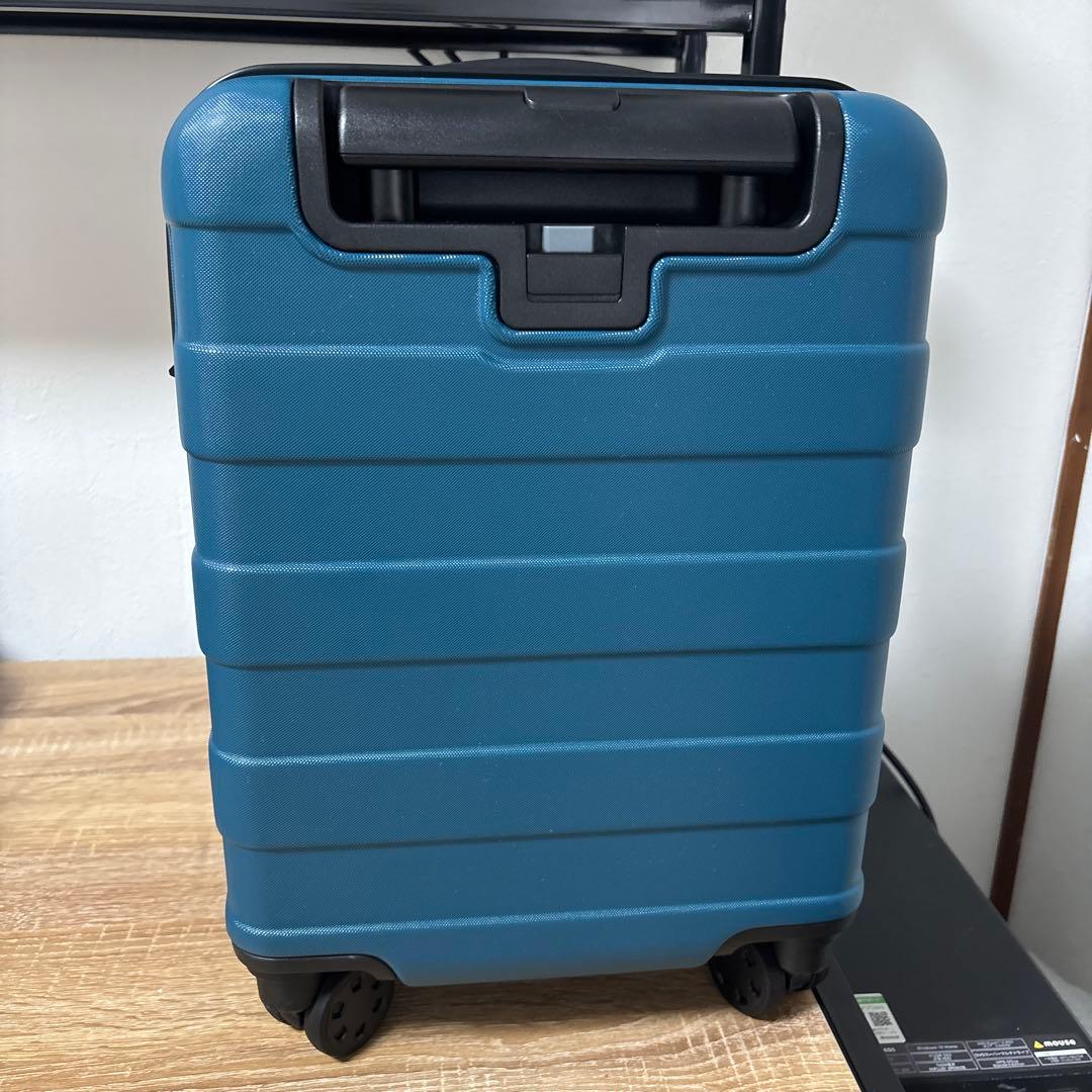 無印良品　キャリーケース　19L ブルー　美品より　最安値