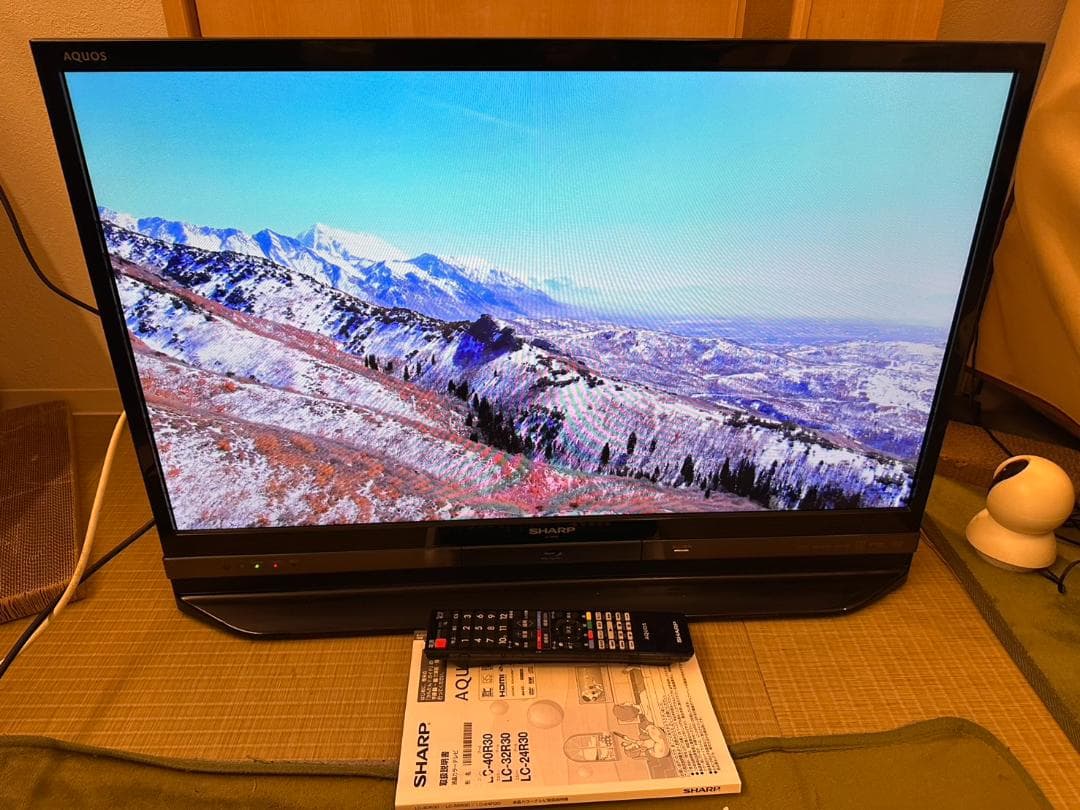 SHARP 32型　テレビ LC-32R30 2018年製 HDD内蔵　超美品！