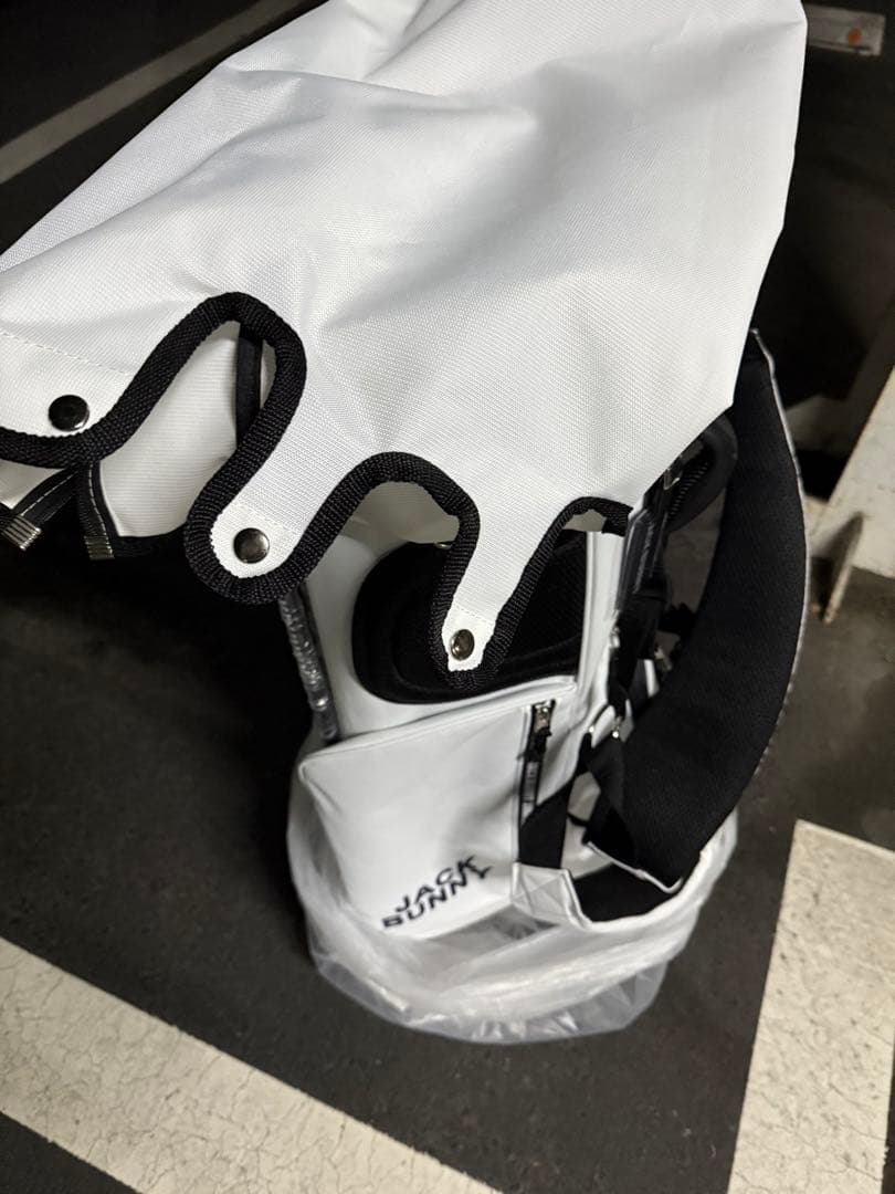 JACK BUNNY キャディバッグ 白